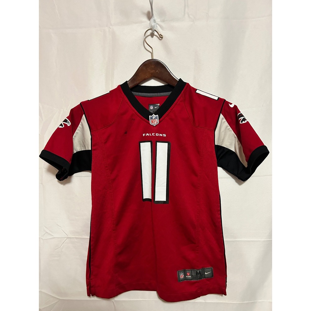 Nike Atlanta Falcons Julio Jones‎ 11 Youth Medium Red Football Jersey